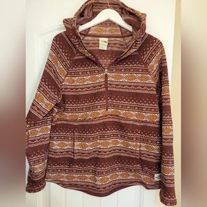 North Face hoodie size large